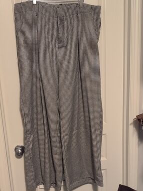 Black and White Gingham Pants